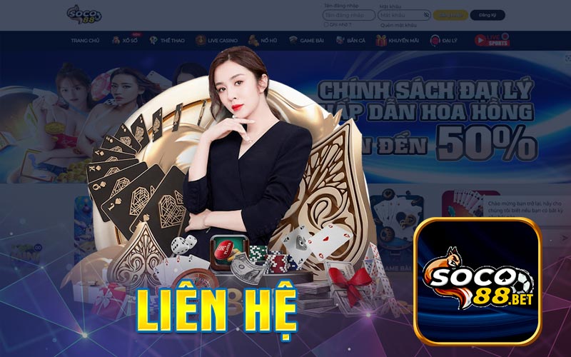 Liên hệ hỗ trợ CSKH tại trang game nhà cái Soco88